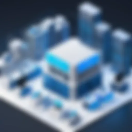 Architecture of the Anaplan Data Hub showcasing its components