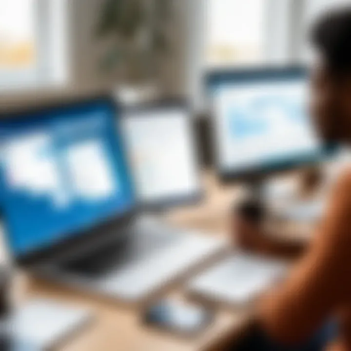 Graph illustrating the benefits of digital collaboration tools