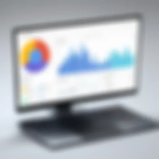 User interface of Chromeleon software showcasing data visualization features