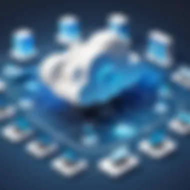 Exploring Cloud Service Models: IaaS, PaaS, SaaS Infographic depicting cloud service model types