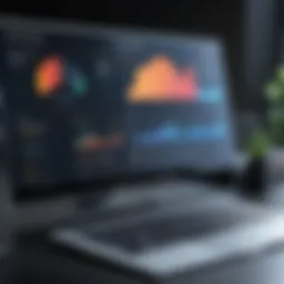 Visual representation of CloudTest interface showcasing performance metrics