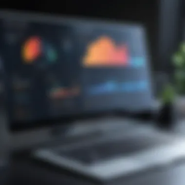 Visual representation of CloudTest interface showcasing performance metrics