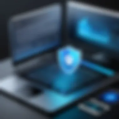Security Measures in Remote Access Software Visual representation of security measures in remote access software