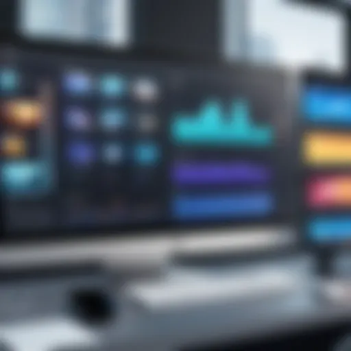 Overview of leading video editing applications interface