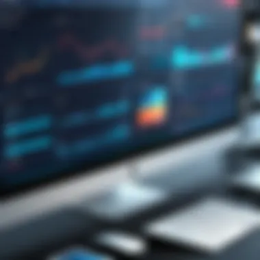 Dynamic Interface of Stock Management Software Dynamic interface of stock management software showcasing inventory tracking