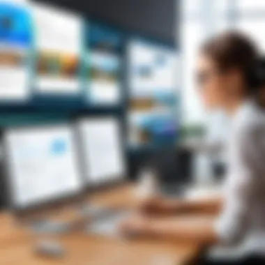 Benefits of Online Art Gallery Management Systems Visual representation of benefits offered by online art gallery management systems