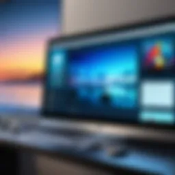 User interface of an online art gallery management system showcasing artwork