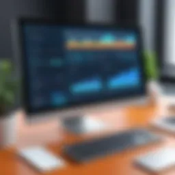 User interface of accounting software