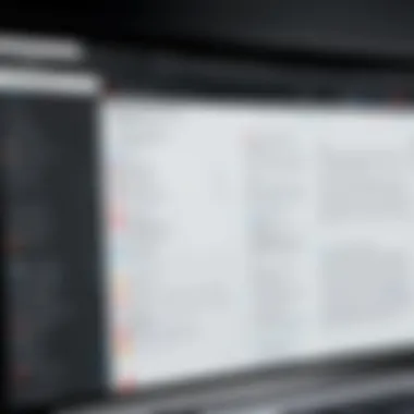 User Interface of PDF Editing Application User interface of a popular PDF editing application showcasing editing tools