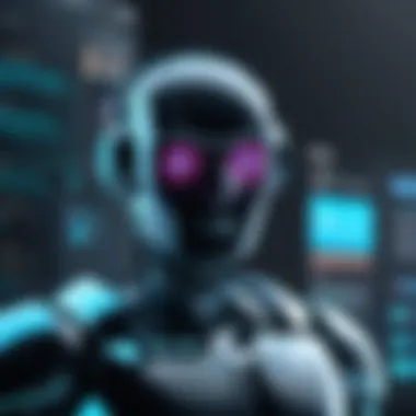 Chatbot Interface Experience Visual representation of chatbot interface on mobile
