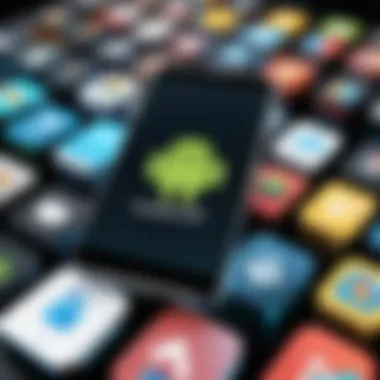 Key Libraries for Android Apps A visual representation of essential libraries used in Android applications