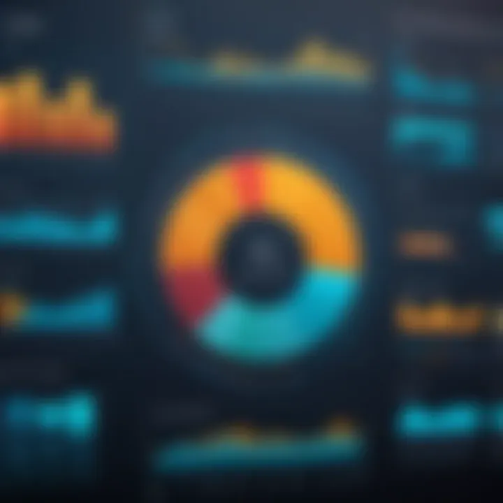 Graph showcasing user demographics for data analytics tools