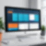 Dynamic team scheduling interface showcasing various functionalities