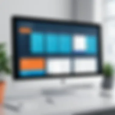Dynamic team scheduling interface showcasing various functionalities