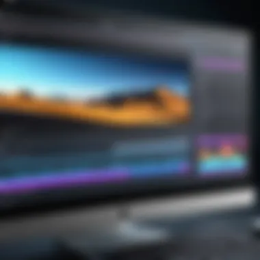 Editing Screen Capture Videos Efficiently Editing timeline in video editing software with clips and transitions