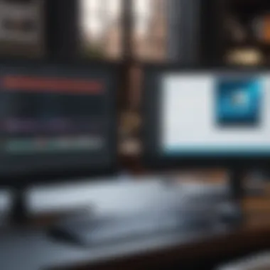 Comparative Analysis of Video Editing Outcomes A split-screen comparison of video editing outcomes using Da Vinci Resolve