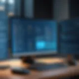 Visual representation of database security threats