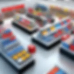 Overview of departmental store layout and management tools