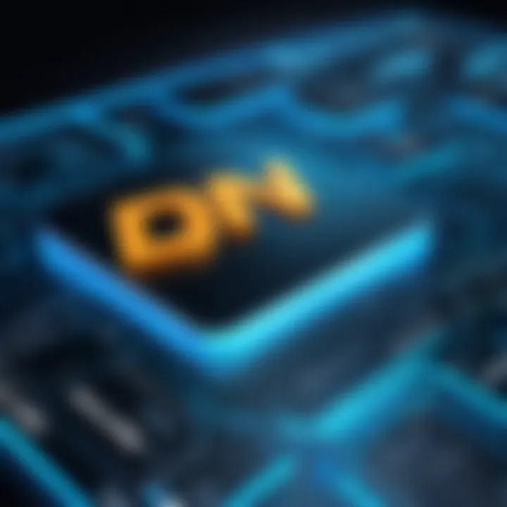 Conceptual image of DNS functionality