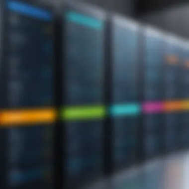 Types of Domain Hosting Comparison chart of different types of hosting services