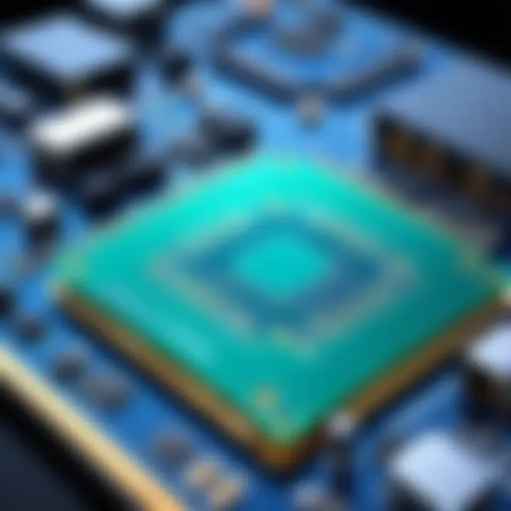 A detailed diagram illustrating the integration capabilities of different PCB design tools.