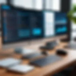 Visual representation of various freeware project management software interfaces showcasing their features.