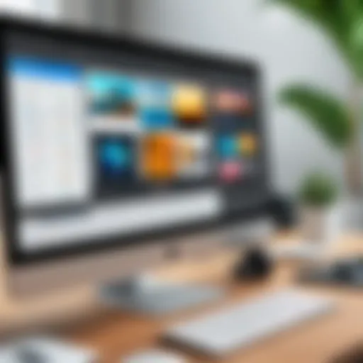 User interface of a popular free photo editor showcasing editing tools