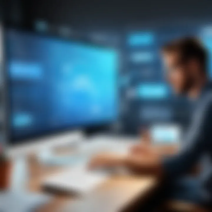 Visual representation of Account Based Marketing concept