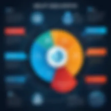 A comparative chart showcasing benefits of various help desk solutions