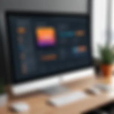 Showcasing Event Management Software Interface User interface of a popular event management software