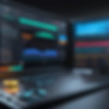 A sophisticated dashboard displaying automotive software testing metrics