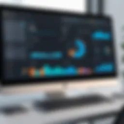 Comprehensive dashboard view of Compass CRM functionalities