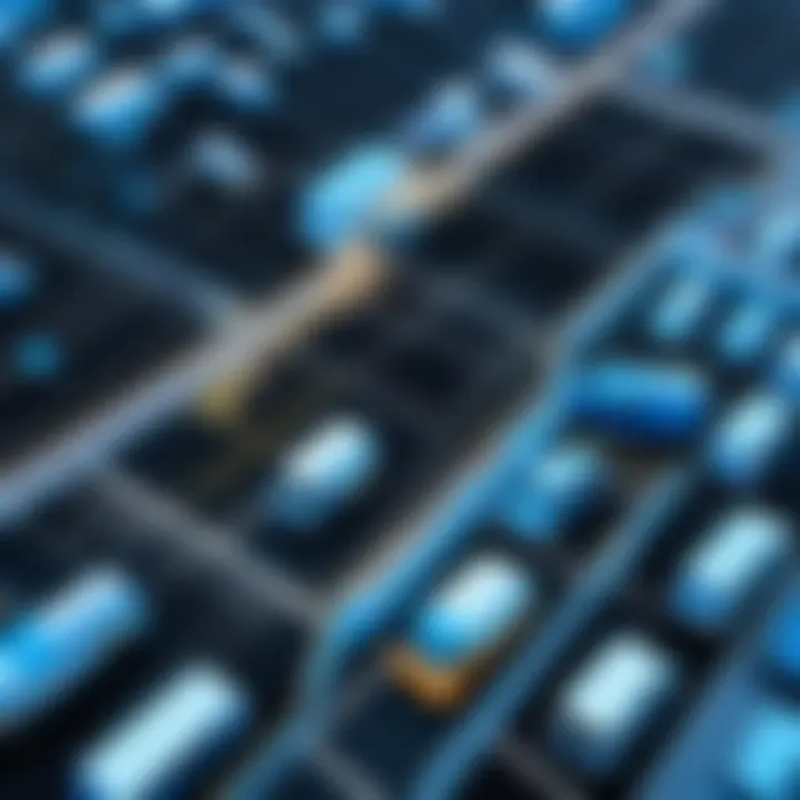 Illustration of various industries utilizing GPS tracking for tools