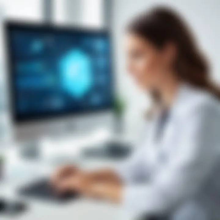 Visual representation of technology integration in broker operations