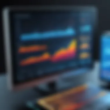 Graphical Interface of Simulation Software Graphical interface of heat simulation software showcasing features and tools.