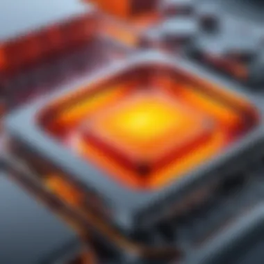 Heat Simulation Technology in Engineering Visual representation of heat simulation technology applied in engineering.