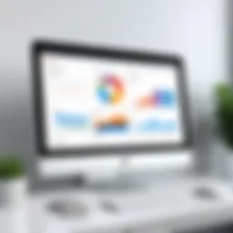 An overview of iCloud CRM dashboard showcasing key features