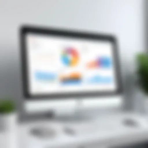 An overview of iCloud CRM dashboard showcasing key features