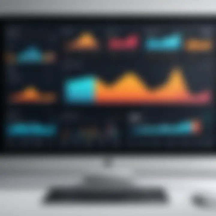 Innovative dashboard showcasing sales analytics