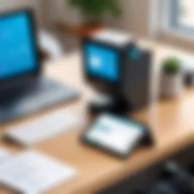 User-Friendly Features of Offline POS Systems User-friendly offline POS system features illustrated with icons