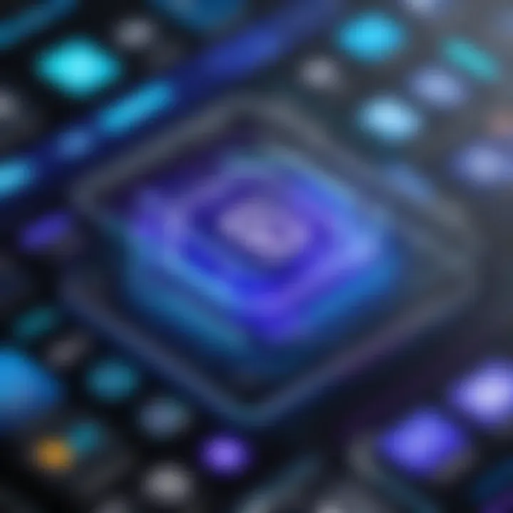 Case study illustration demonstrating the impact of Power Apps on business efficiency