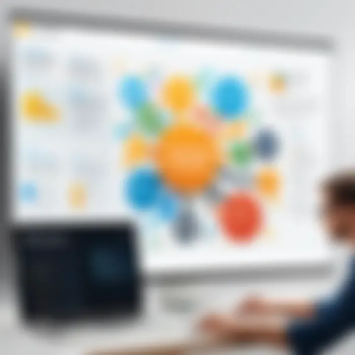 Illustration highlighting key features of rankingCoach