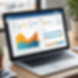 Visual representation of Salsify's software interface showcasing product data management features.