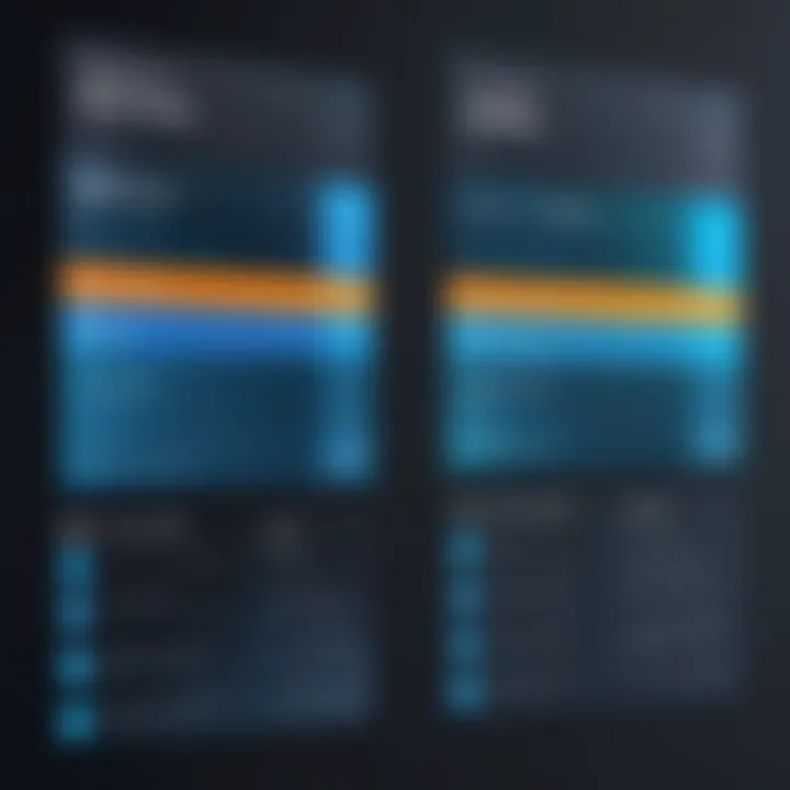 Comparison chart displaying SignWell's pricing models.
