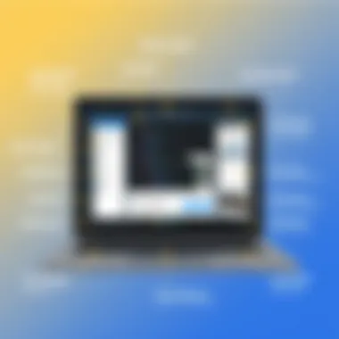 Highlighting Essential Features Key features of TeamViewer displayed on a Chromebook