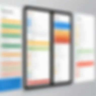 A comparison chart of various free Kanban apps