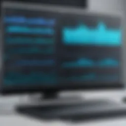 Noise reduction software interface showcasing advanced features