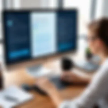 Enhancing Collaboration through Online Platforms A collaborative online platform showcasing group work among students