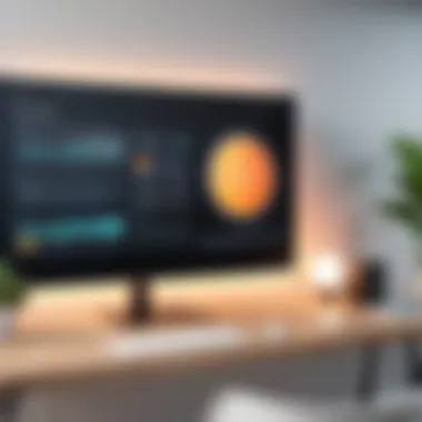 User interface of virtual staging software