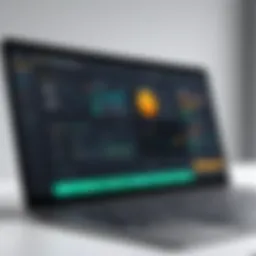 User-friendly dashboard of an email marketing service